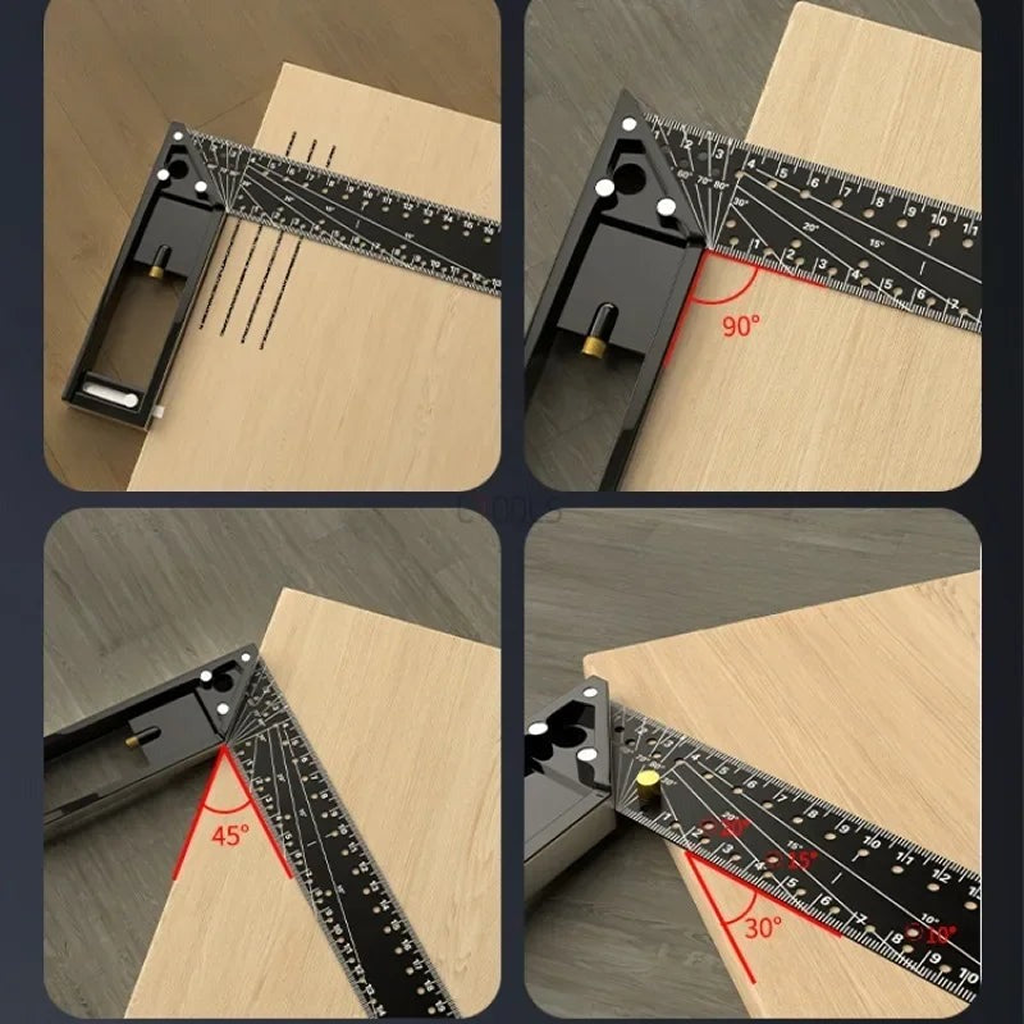 ArcMetric™ - Woodworking Square Ruler